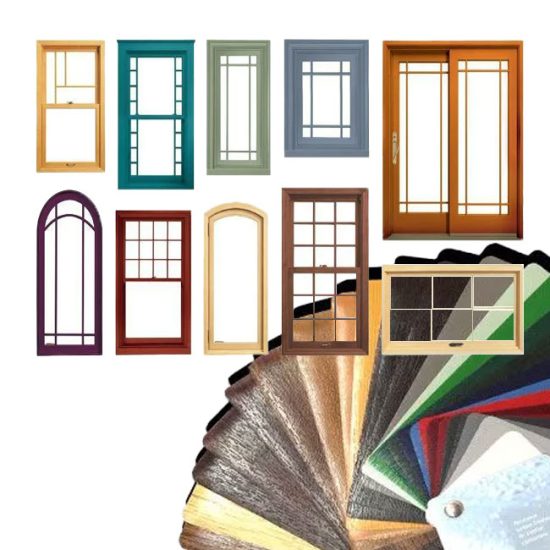 انواع رنگ پنجره UPVC | راهنمای کامل انتخاب رنگ و روش‌های رنگ‌آمیزی