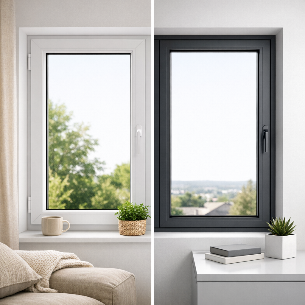 UPVC یا آلومینیوم؟ مقایسه کامل برای انتخاب